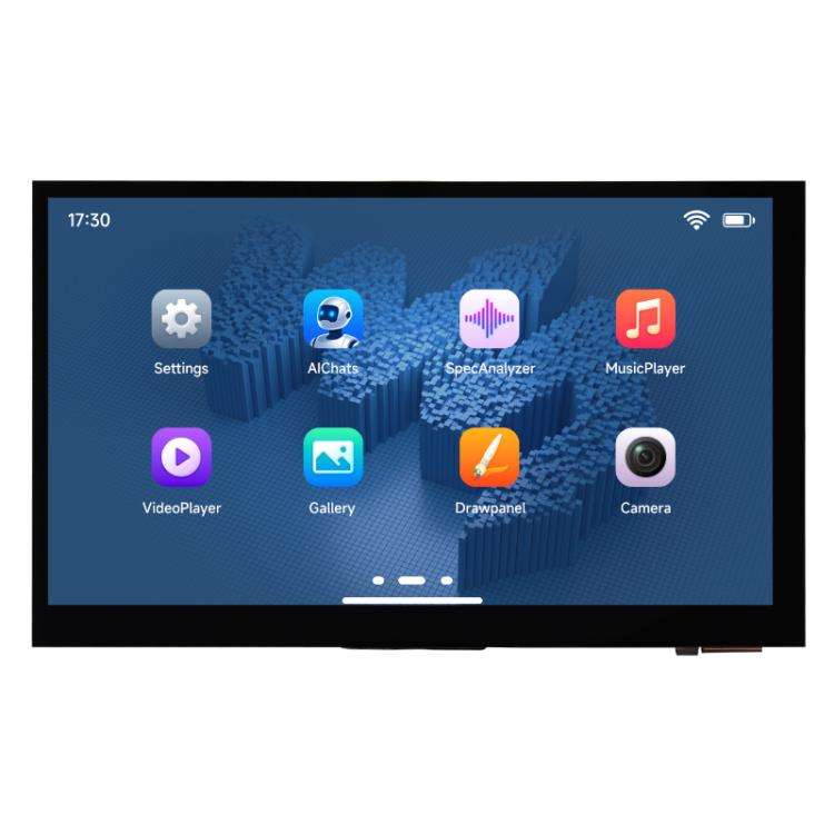 WAVESHARE ESP32-P4-WIFI6 7-Inch Five-Point Touchscreen Development Board 1024x600 Resolution, Bas...