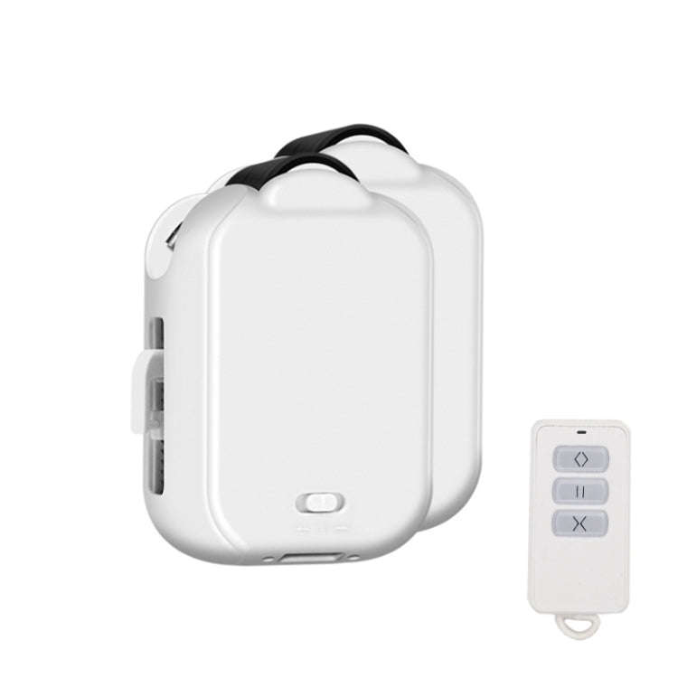 X101 Smart Home Automatic Curtain Machine With RC, Style:, Track Model Single Host, Track Model D...