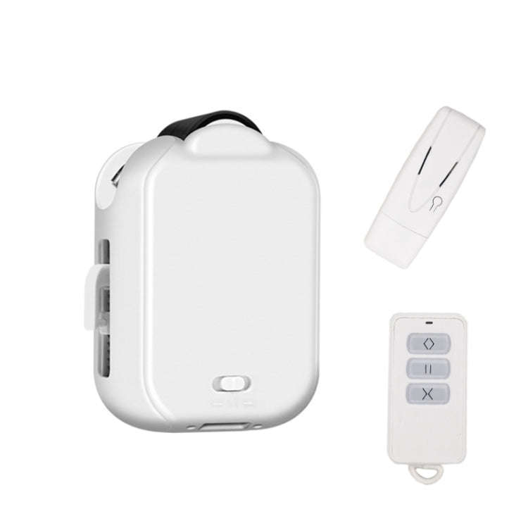 X101 Smart Home Automatic Curtain Machine With RC, Style:, Track Model Single Host, Track Model D...