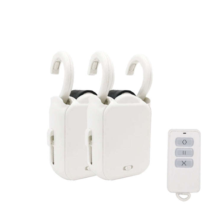 X101 Smart Home Automatic Curtain Machine With RC, Style:, Track Model Single Host, Track Model D...