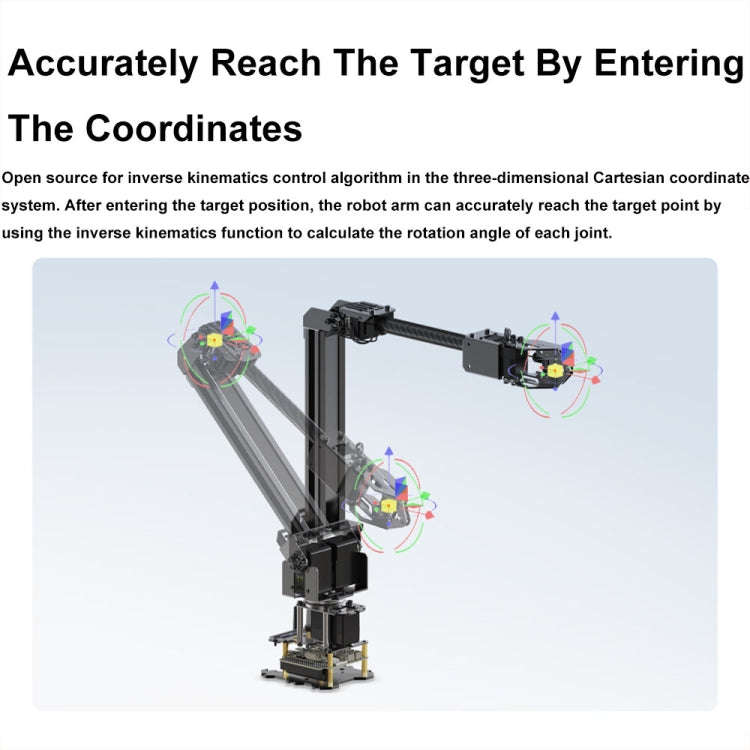 Waveshare 25118 RoArm-M2-S Desktop Robotic Arm Kit, Based On ESP32, 4-DOF, US Plug, UK Plug, EU Plug