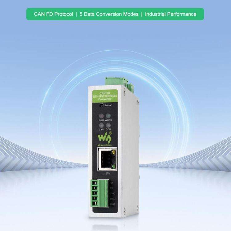 CAN FD Protocol Converter Bidirectional Data Communication, Supports 5 Data Conversion Modes And ...