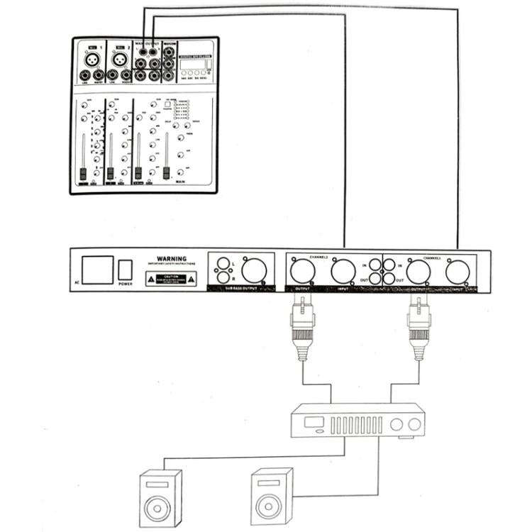 MP-100 Professional Vocal Enhancement Booster Preamp Effects Unit, US Plug, EU Plug, UK Plug, AU ...