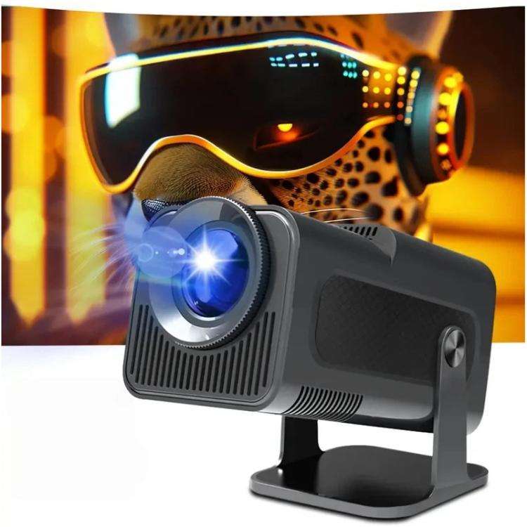 HY320 Mini Android 11 Portable 4K HD Projector With WiFi 6, Bluetooth, 180-Degree Rotation, Wirel...