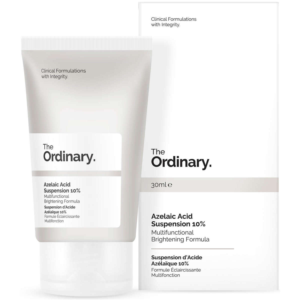The Ordinary Azelaic Acid Suspension 10% 30ml - Multifunctional brightening formula