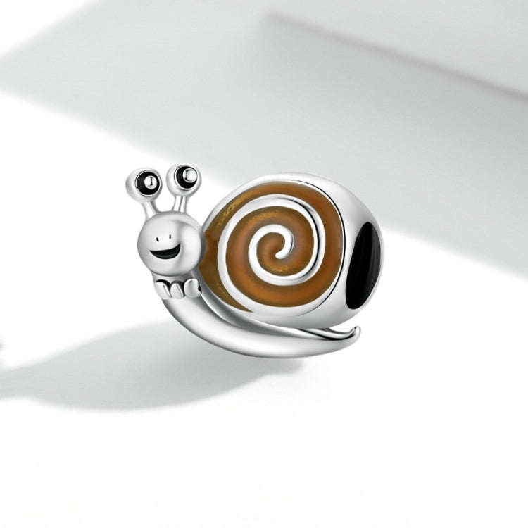 S925 Sterling Silver Mr. Snail Beads DIY Bracelet Necklace Accessories, Mr. Snail