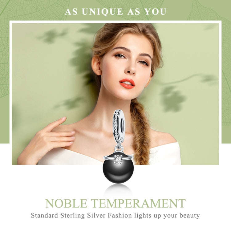 S925 Sterling Silver Pearl Pendant DIY Bracelet Necklace Accessories