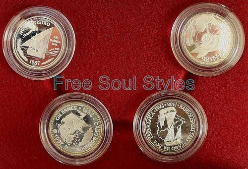 1988 Portuguese Discoveries .925 Silver Proof Set