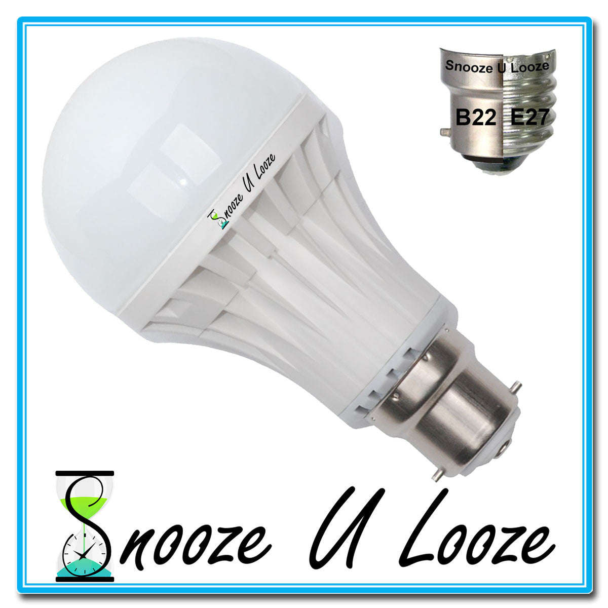 9W LED Light Bulb - B22 (Bayonete)