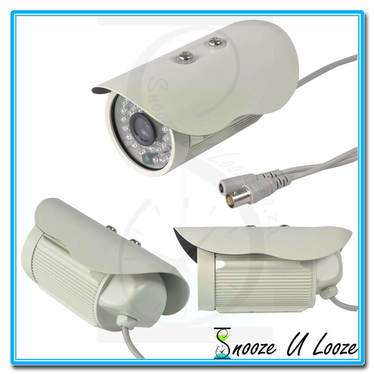 700 TVL Water resistant Day/Night Camera *6 Month Warranty*(White)