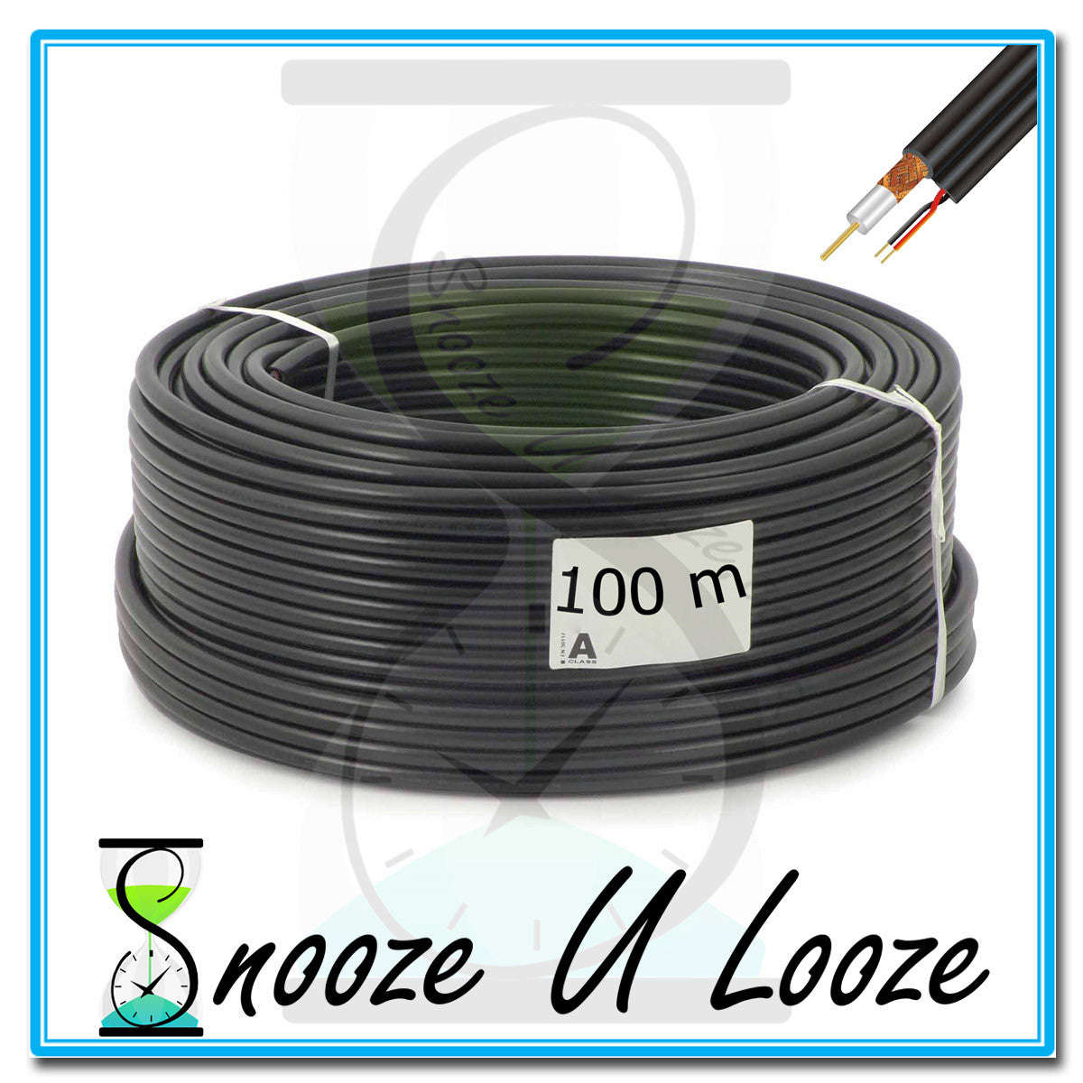 100m CCTV (Video + power) cable