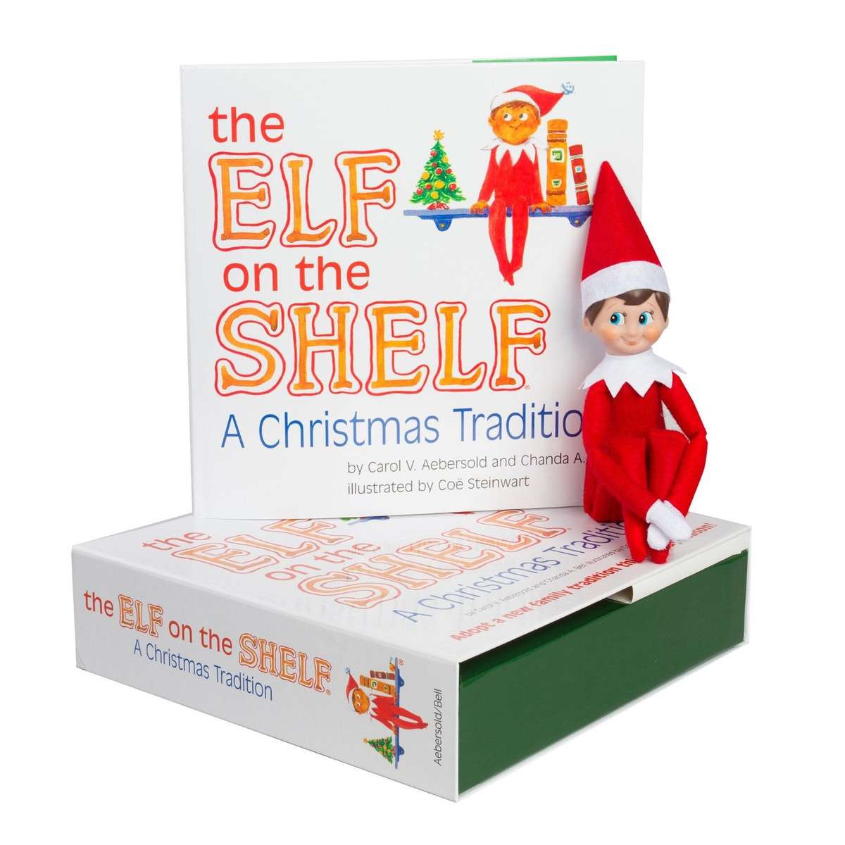 Elf on the Shelf:A Christmas Tradition (blue-eyed boy scout elf)