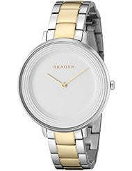 Skagen Ladies SKW2339 Two-Tone Stainless Steel Bracelet Watch