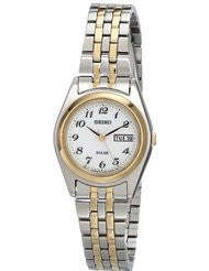 Seiko Ladies SUT116 Stainless Steel Two-Tone Watch