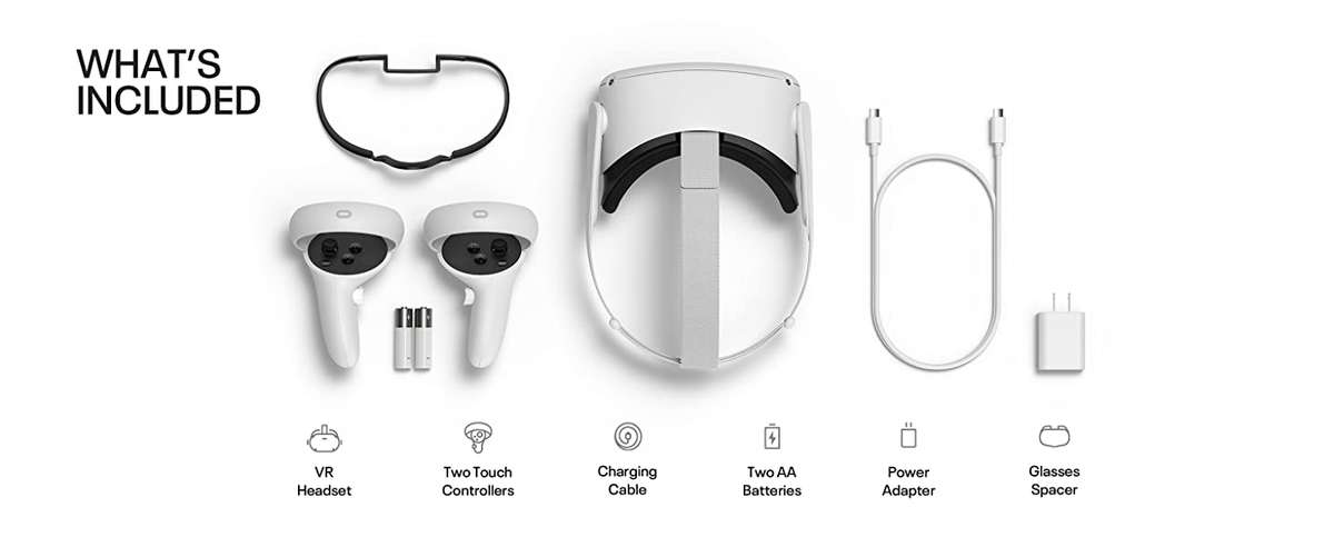 Oculus Quest 2  Advanced All-In-One Virtual Reality Headset  256 GB