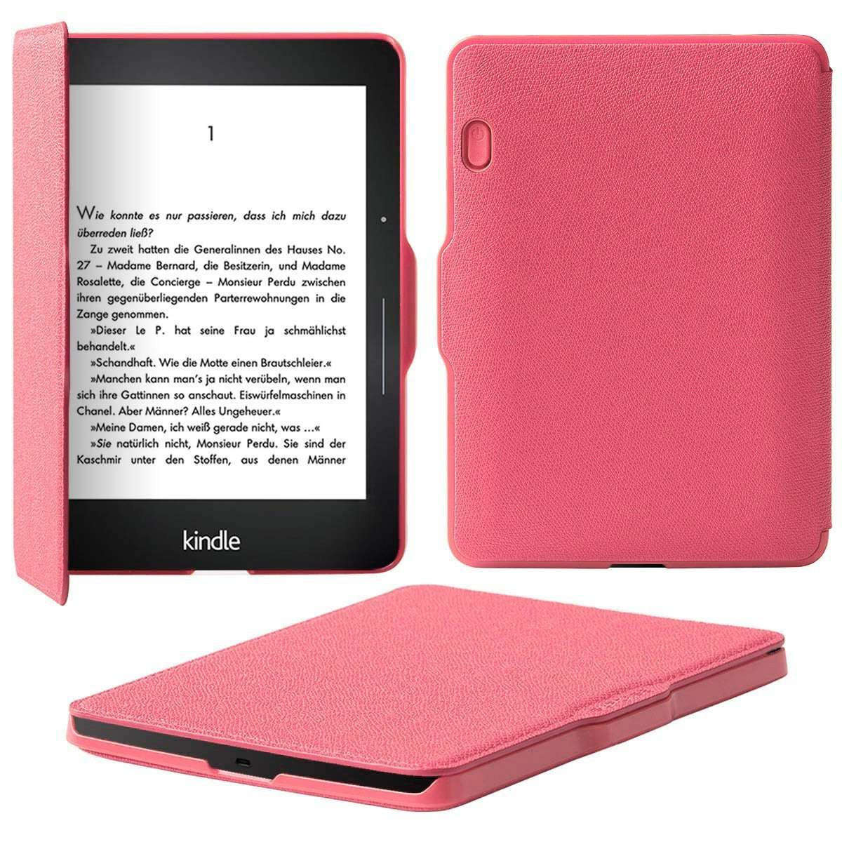 **FREE SHIPPING**SUPCASE Slim Lightweight PU Leather Hard Shell Case Cover for Amazon Kindle Voya...