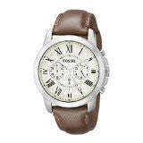 Fossil FS4735 Grant Brown Leather Men's Watch