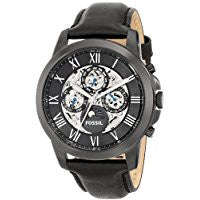 FOSSIL Grant Complete Calendar Automatic Black Dial Men's Watch Item No. ME3028