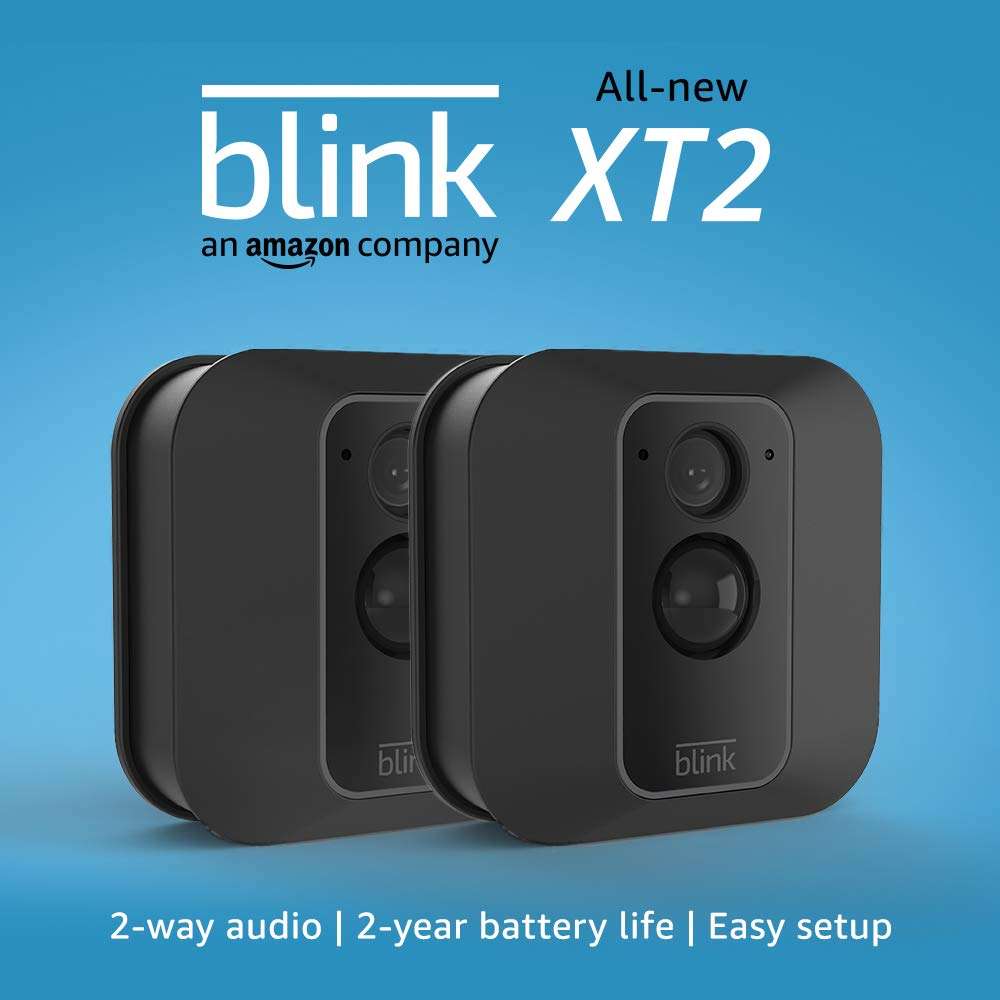 **FREE SHIPPING IN STOCK**Blink XT2 Outdoor/Indoor Smart Security Camera with cloud storage inclu...