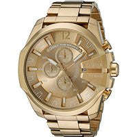 Diesel Men's DZ4360 Mega Chief Gold-Tone Stainless Steel Watch