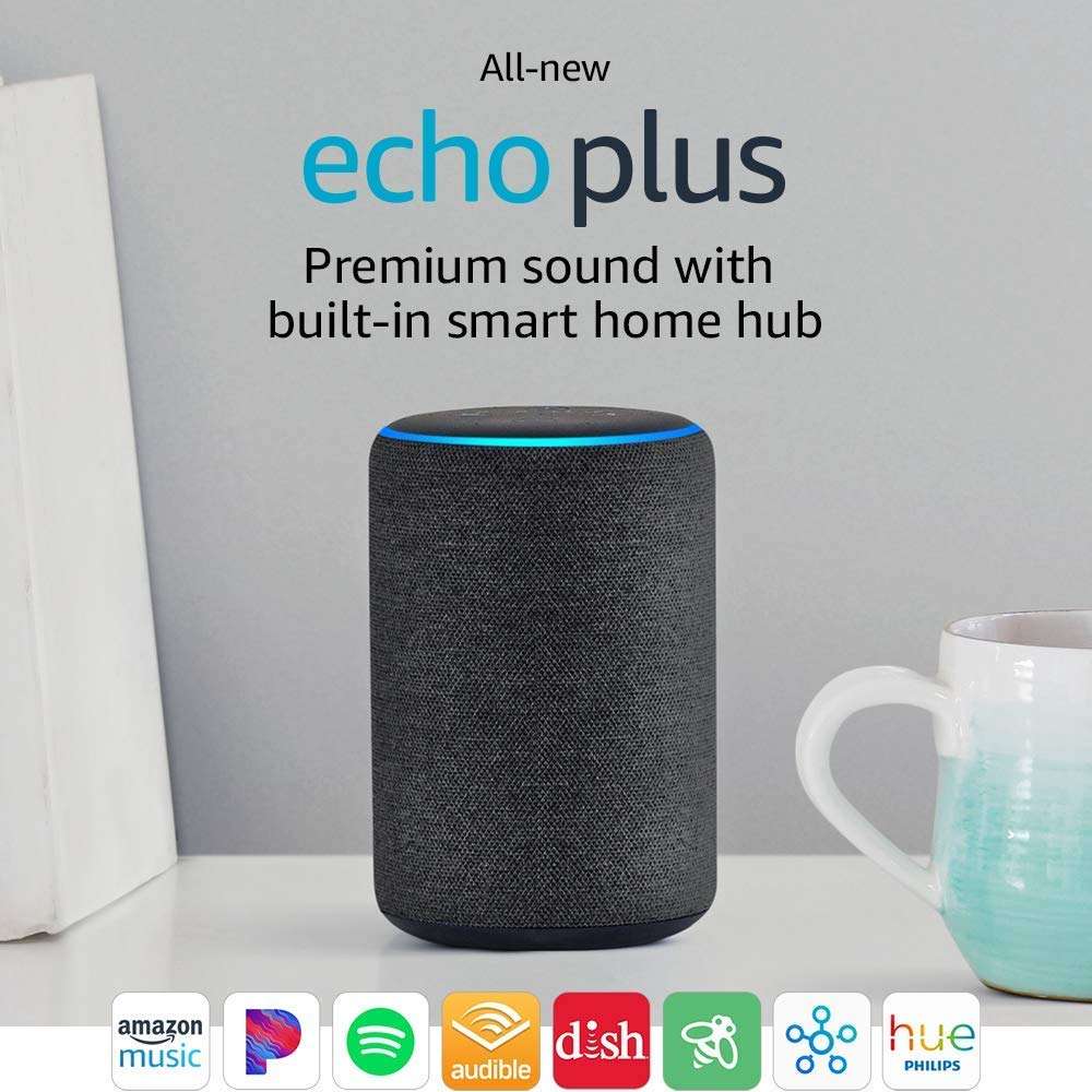 Amazon Echo Plus (2nd Gen)- Charcoal