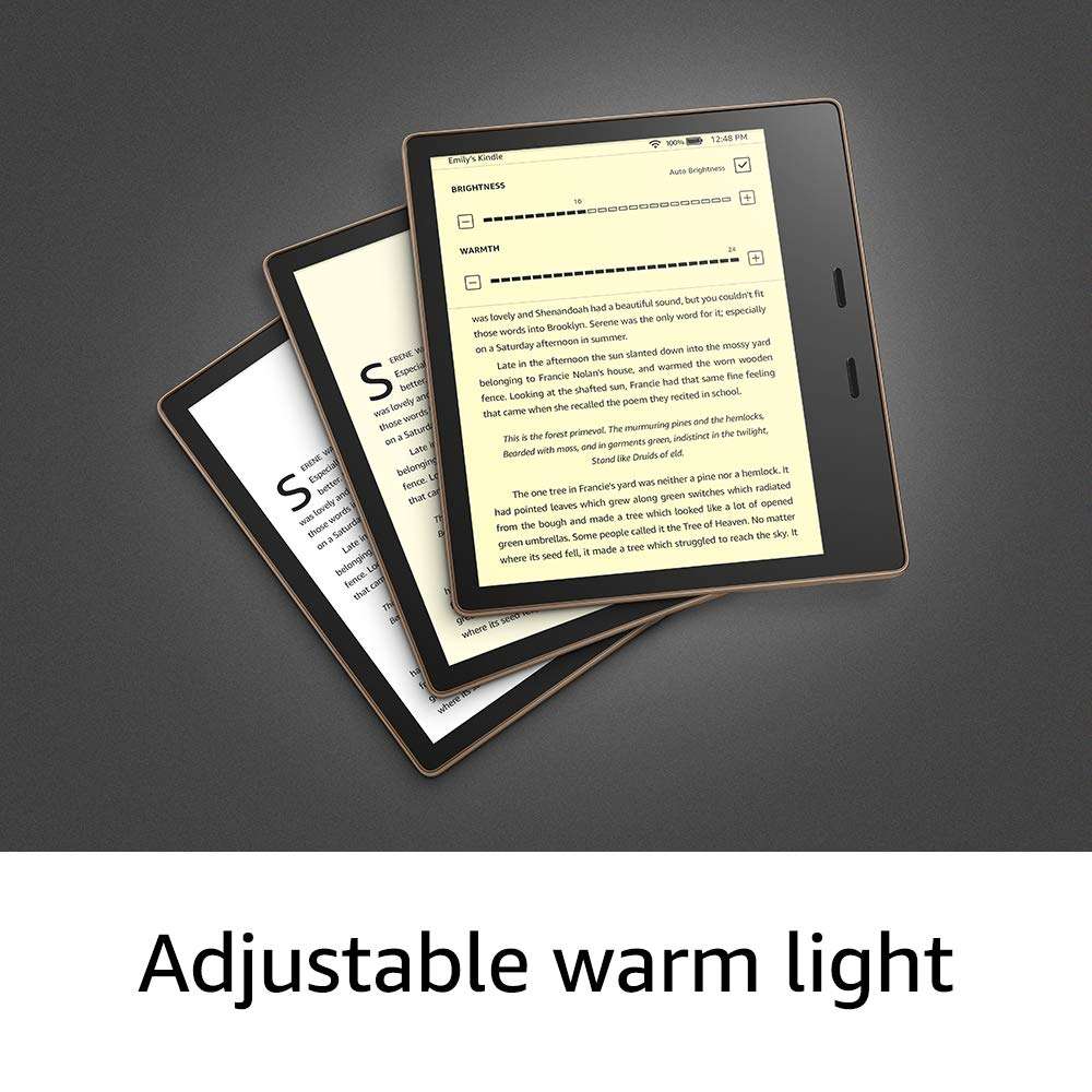 Amazon Kindle Oasis 7` (Gen10, Waterproof)