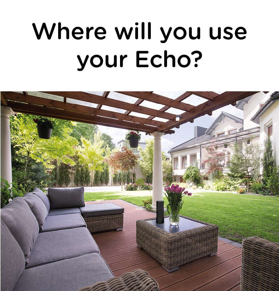 Portable Battery Base for Echo (Use Echo Anywhere)