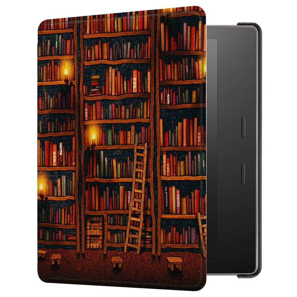 **FREE SHIPPING IN STOCK**Case for Kindle Oasis (9th Gen, 2017 Release) - Library