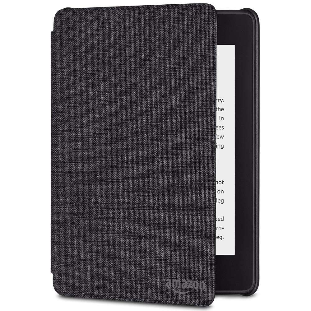 ***FREE SHIPPING***Kindle Paperwhite Water-Safe Fabric Cover (10th Generation-2018),Charcoal Black
