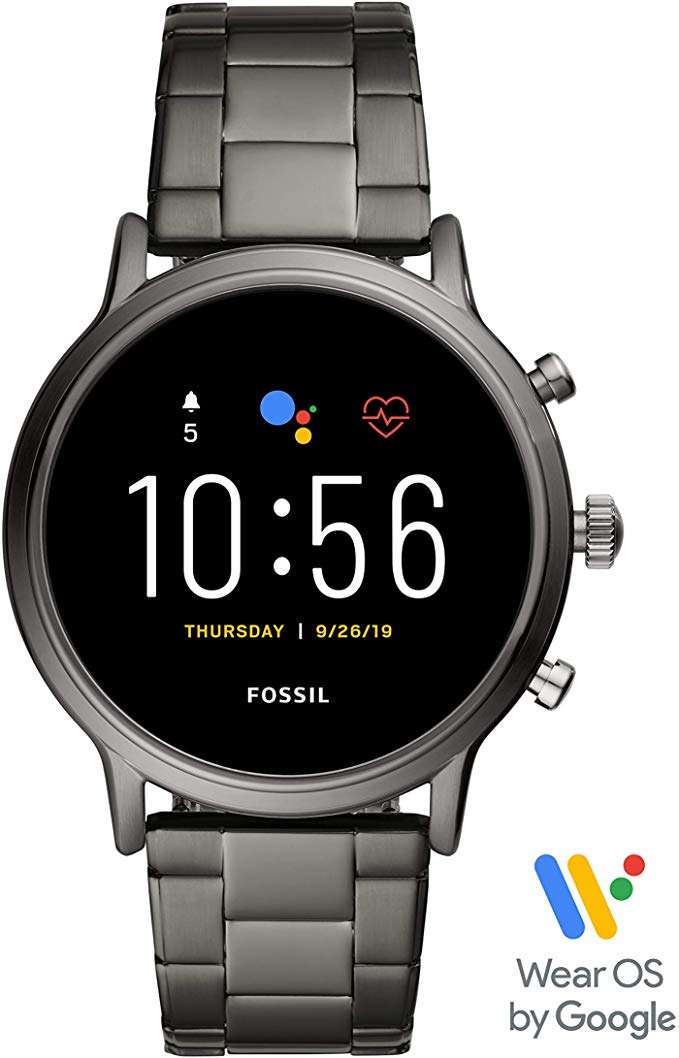 Fossil Gen 5 FTW4024 Carlyle Stainless Steel Touchscreen Smartwatch **FREE SHIPPING**