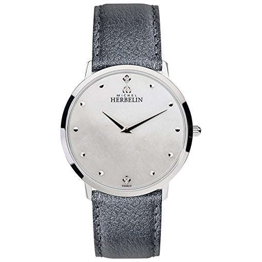**FREE SHIPPING IN STOCK** Michel Herbelin Watch Ladies 17415/59GR