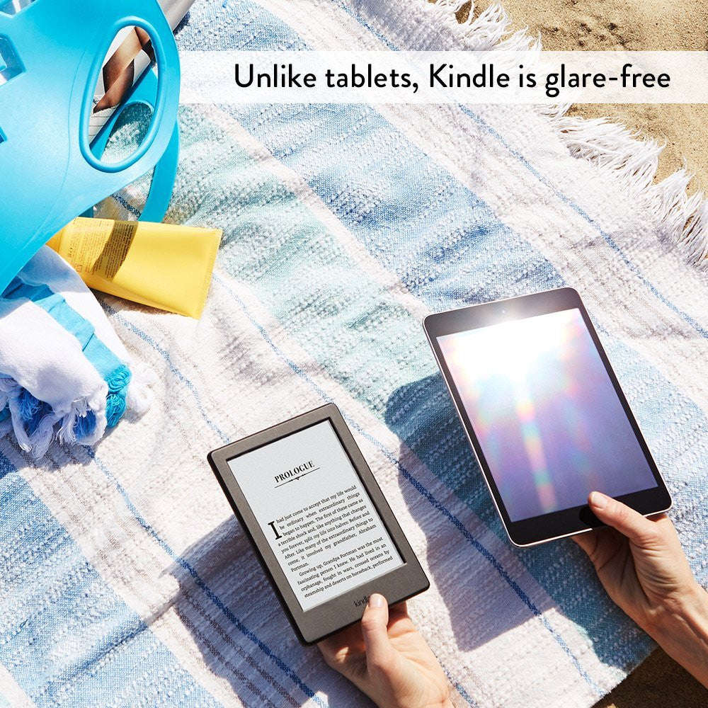 **FREE SHIPPING IN STOCK** 2016 Kindle E-reader - WHITE, 6" Glare-Free Touchscreen Display, Wi-Fi
