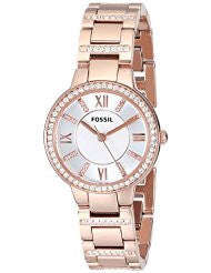 Fossil Ladies ES3284 Virginia Three Hand Stainless Steel Watch**IN STOCK**