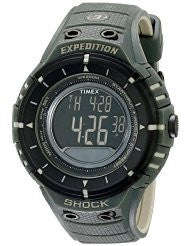 Timex Men's T49612 "Expedition Trail Series" Black and Green Watch (parallel import)