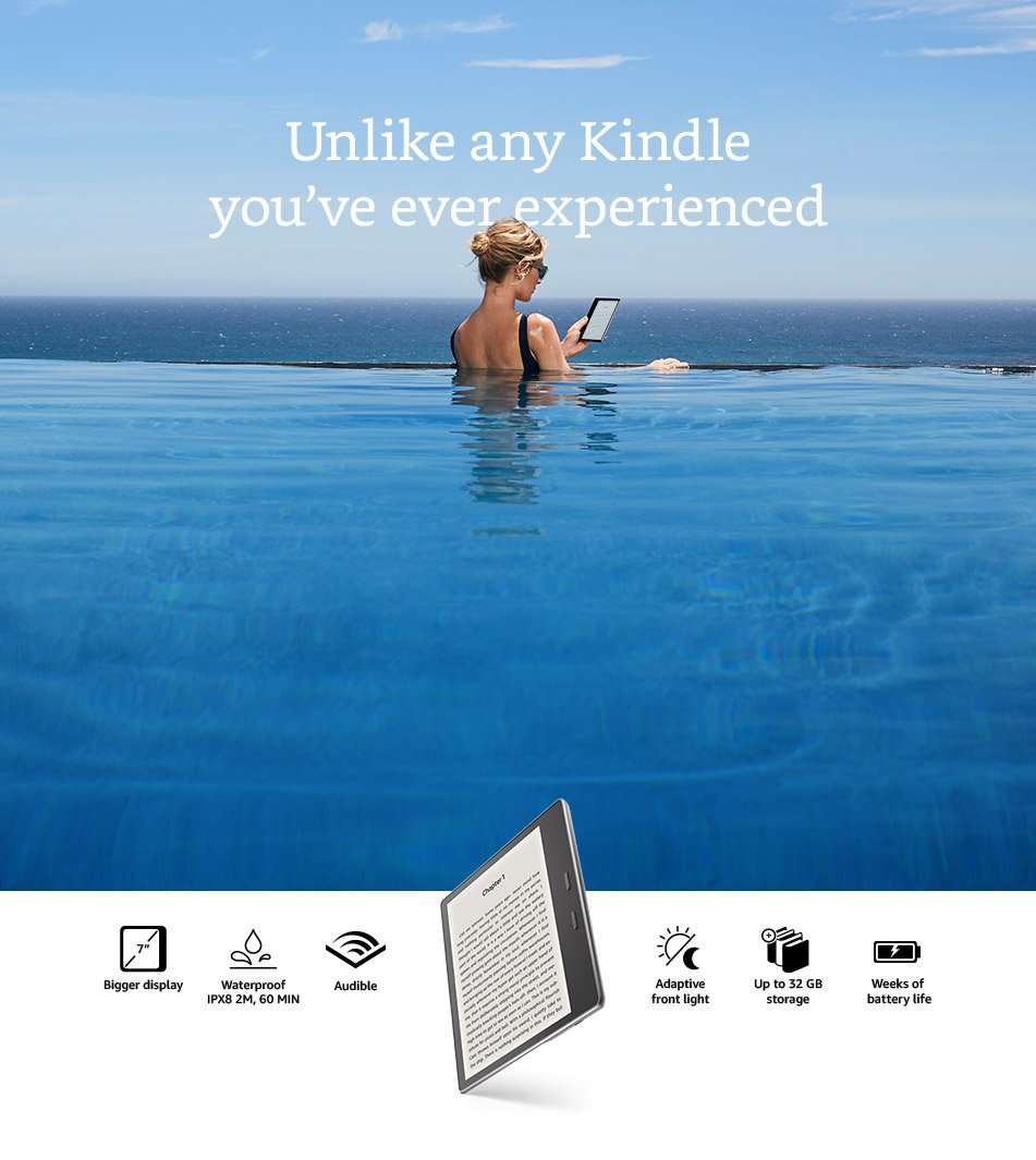 **FREE SHIPPING IN STOCK**Kindle Oasis E-reader 32gb 9th Generation - 7" High-Resolution Display ...