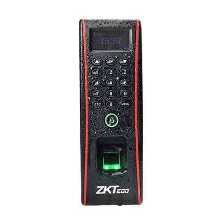 ZKTeco - F17 Biometric Outdoor Fingerprint, Code &amp; RFID Outdoor Stand Alone Reader