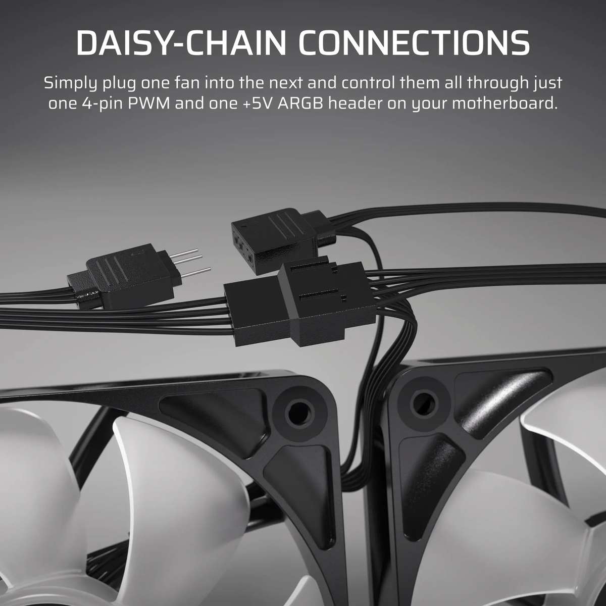 Corsair RS140 ARGB 140mm PWM Fans Dual Pack  White