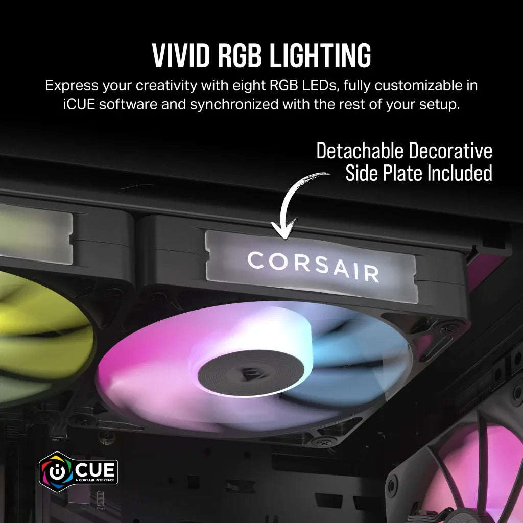 Corsair RX Series; iCUE LINK RX140; 140mm Fan; Single Pack.
