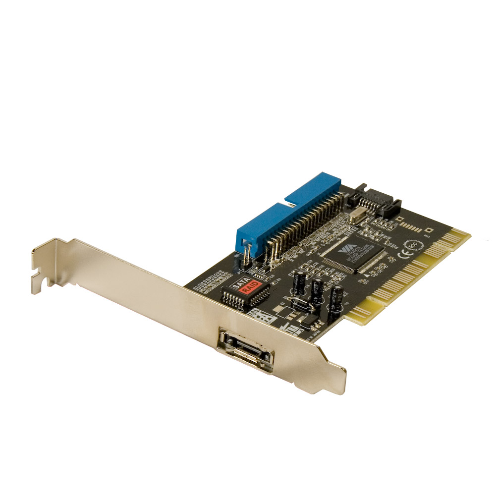 PCI: 2 CHANNEL SATA CARD + 1 IDE+1ESATA
