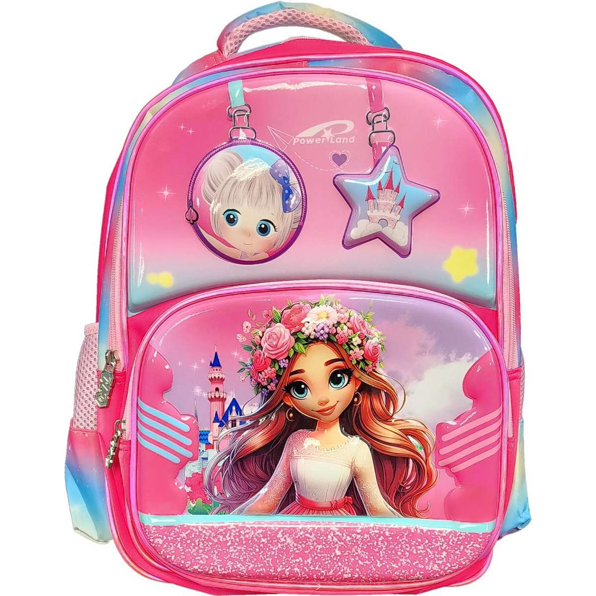 16" 3D PINK PRINCESS KIDS BACKPACK