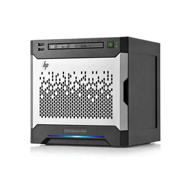 HPE ProLiant MicroServer Gen8: Intel 2.3Ghz 8GB Memory, 500GB HDD Drive (Used)
