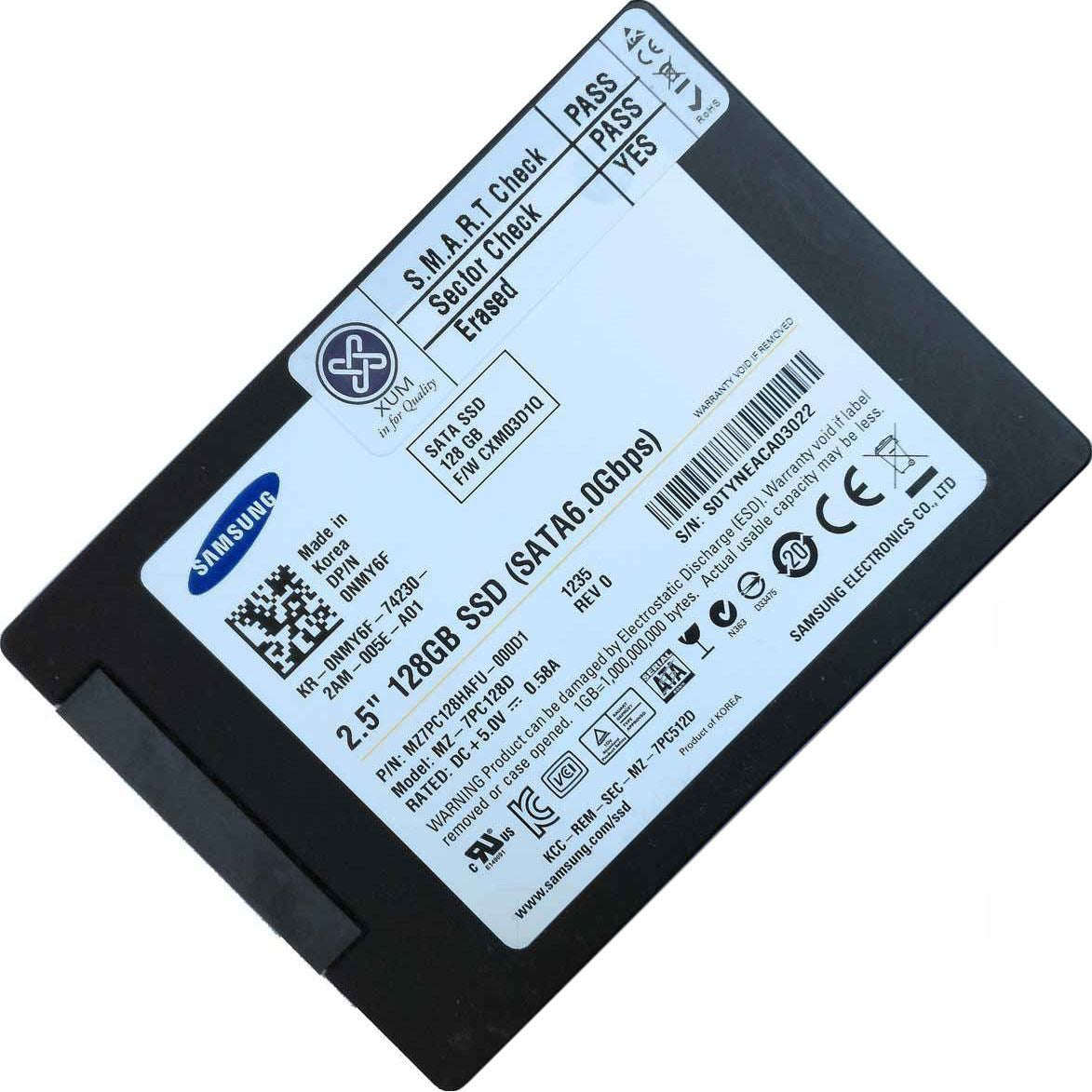 128GB SSD  2.5" SATA III Solid State Drive  | Hard Disk for Laptops, Desktop, Play Stations (Used...