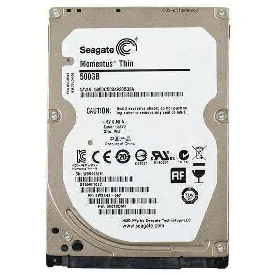 500GB 2.5 inch SATA Assorted Brands Laptop HDD Hard Drive -Tested & Wiped (Used / Refurbished)