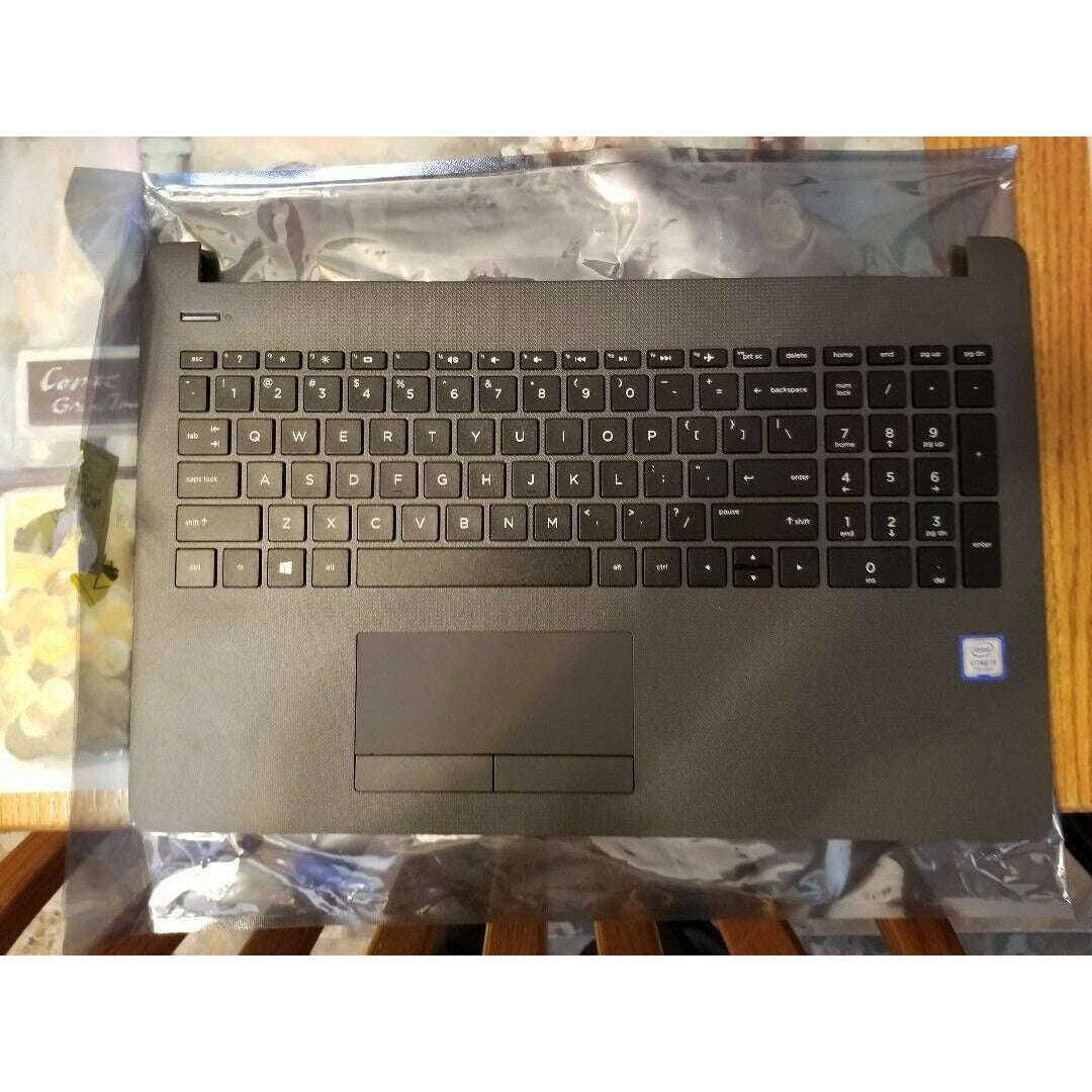 HP 250 G6 255 G6 256 G6 Laptop Replacement Keyboard with Palmrest Cover - US BLACK | HPM16M63U4-698
