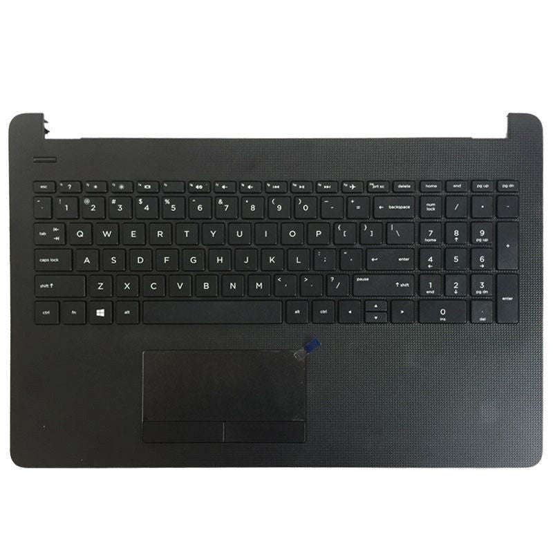 HP 250 G6 255 G6 256 G6 Laptop Replacement Keyboard with Palmrest Cover - US BLACK | HPM16M63U4-698