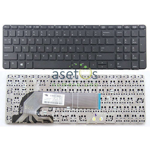 HP ProBook 450 G0, 455 G1, 470 G1, 470 G2,  NO Frame Laptop Replacement Keyboard - US Layout