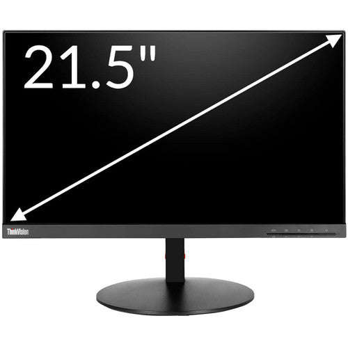 Lenovo ThinkVision T22i 21.5-inch 1920 x 1080px FHD IPS LED Dispaly Monitor (Refurbished / Used)