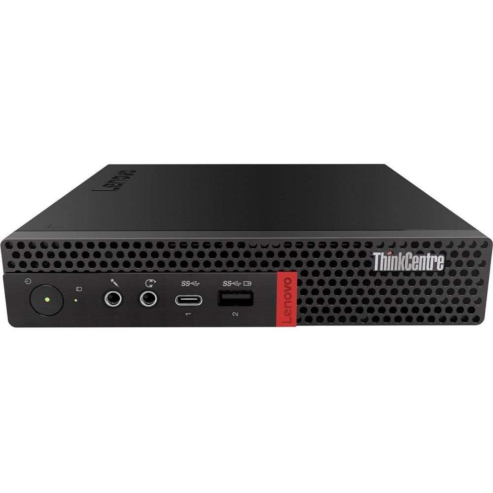 Core i3-8100T 8th Gen Lenovo ThinkCentre M720q Tiny Desktop: 4GB, 500GB, HDMI, Win10 Pro, Like Ne...