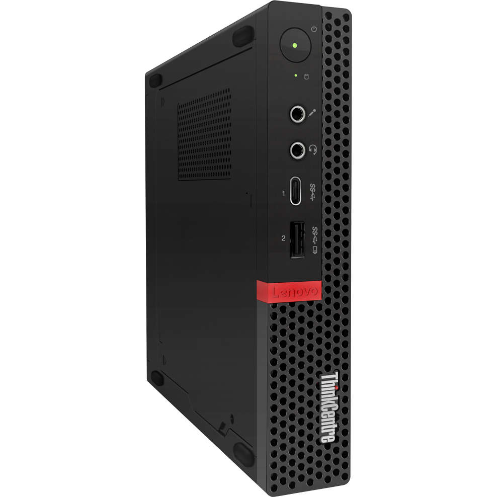Core i3-8100T 8th Gen Lenovo ThinkCentre M720q Tiny Desktop: 4GB, 500GB, HDMI, Win10 Pro, Like Ne...