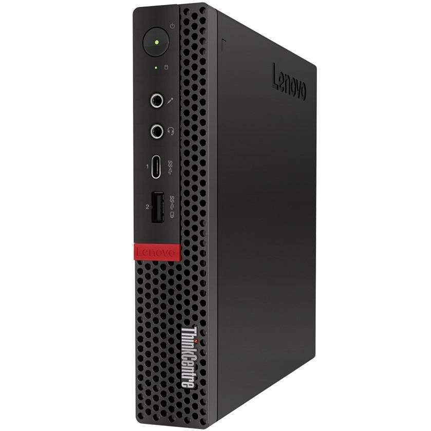 Core i3-8100T 8th Gen Lenovo ThinkCentre M720q Tiny Desktop: 4GB, 500GB, HDMI, Win10 Pro, Like Ne...